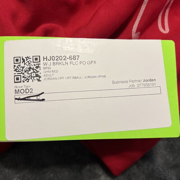 SMALL Jordan Women’s Brooklyn Fleece Pullover Hoodie HJ0202-687 - Picture 2 of 9